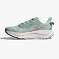 Hoka Challenger Wide 8 - נעלי ספורט נשים הוקה צ'אלנג'ר 8 רחבות בצבע ג'ייד/אפור קוסמי