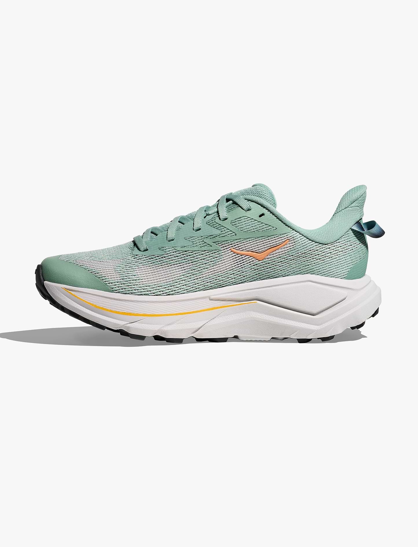 Hoka Challenger Wide 8 - נעלי ספורט נשים הוקה צ'אלנג'ר 8 רחבות בצבע ג'ייד/אפור קוסמי