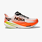 HOKA MACH X 3 - נעלי ספורט לגברים הוקה מאכ איקס בצבע לבן/נאון טנג'רין