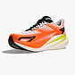 HOKA MACH X 3 - נעלי ספורט לגברים הוקה מאכ איקס בצבע לבן/נאון טנג'רין