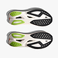HOKA MACH X 3 - נעלי ספורט לגברים הוקה מאכ איקס בצבע לבן/נאון טנג'רין