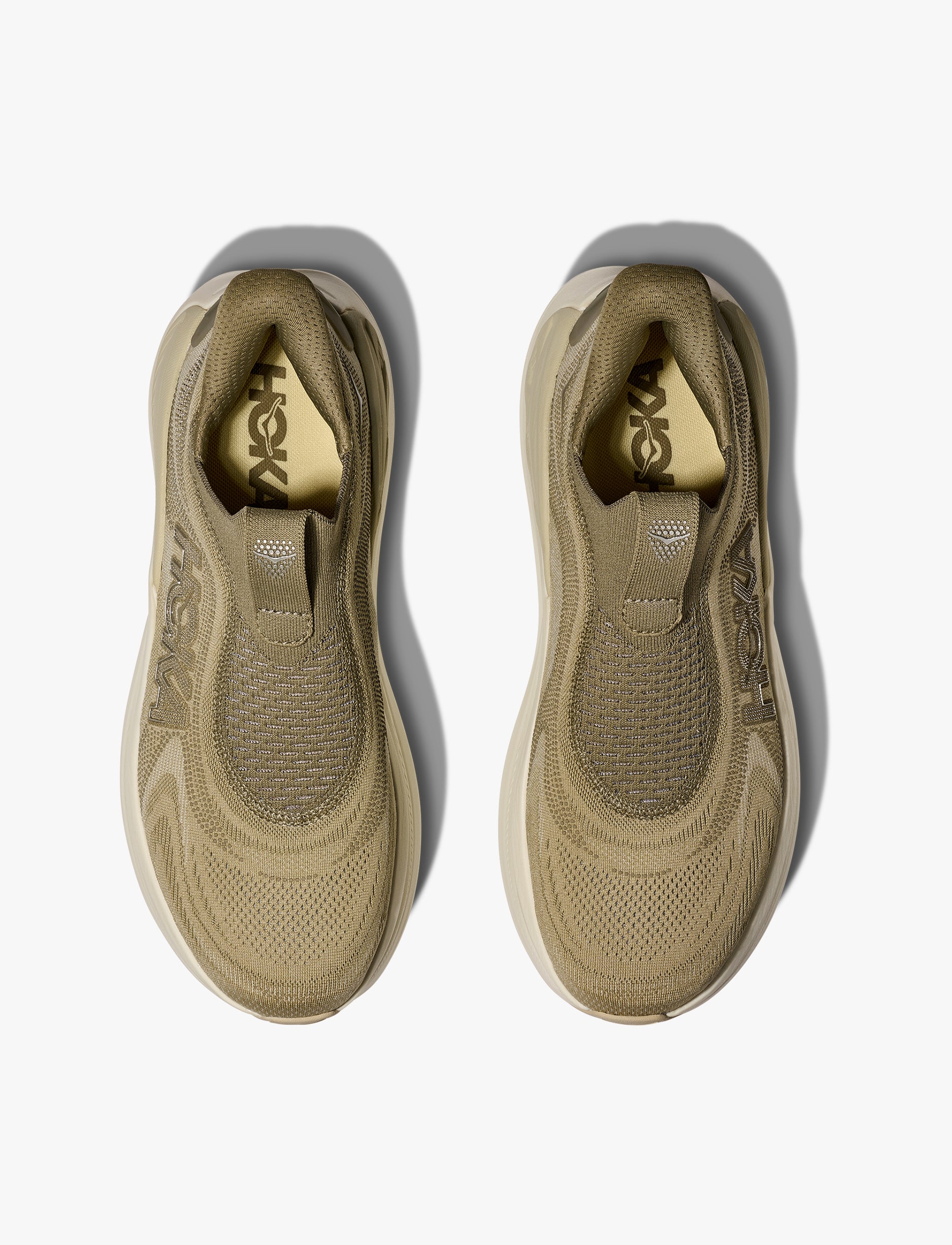 HOKA Skyward Laceless - נעלי התאוששות הוקה סקייווארד לייסלס לגברים בצבע ירוק דשא/משרום
