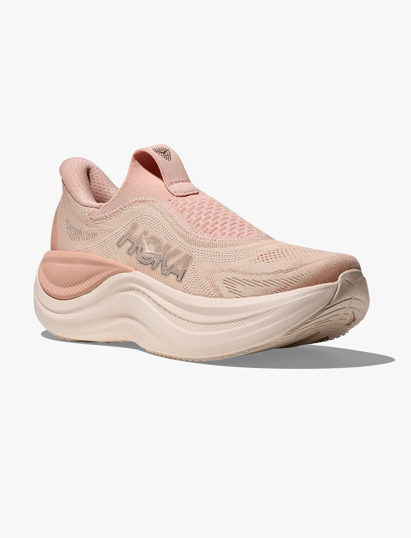 HOKA Skyward Laceless - נעלי התאוששות הוקה סקייווארד לייסלס לנשים בצבע ורוד לאטה/קרם ורדים
