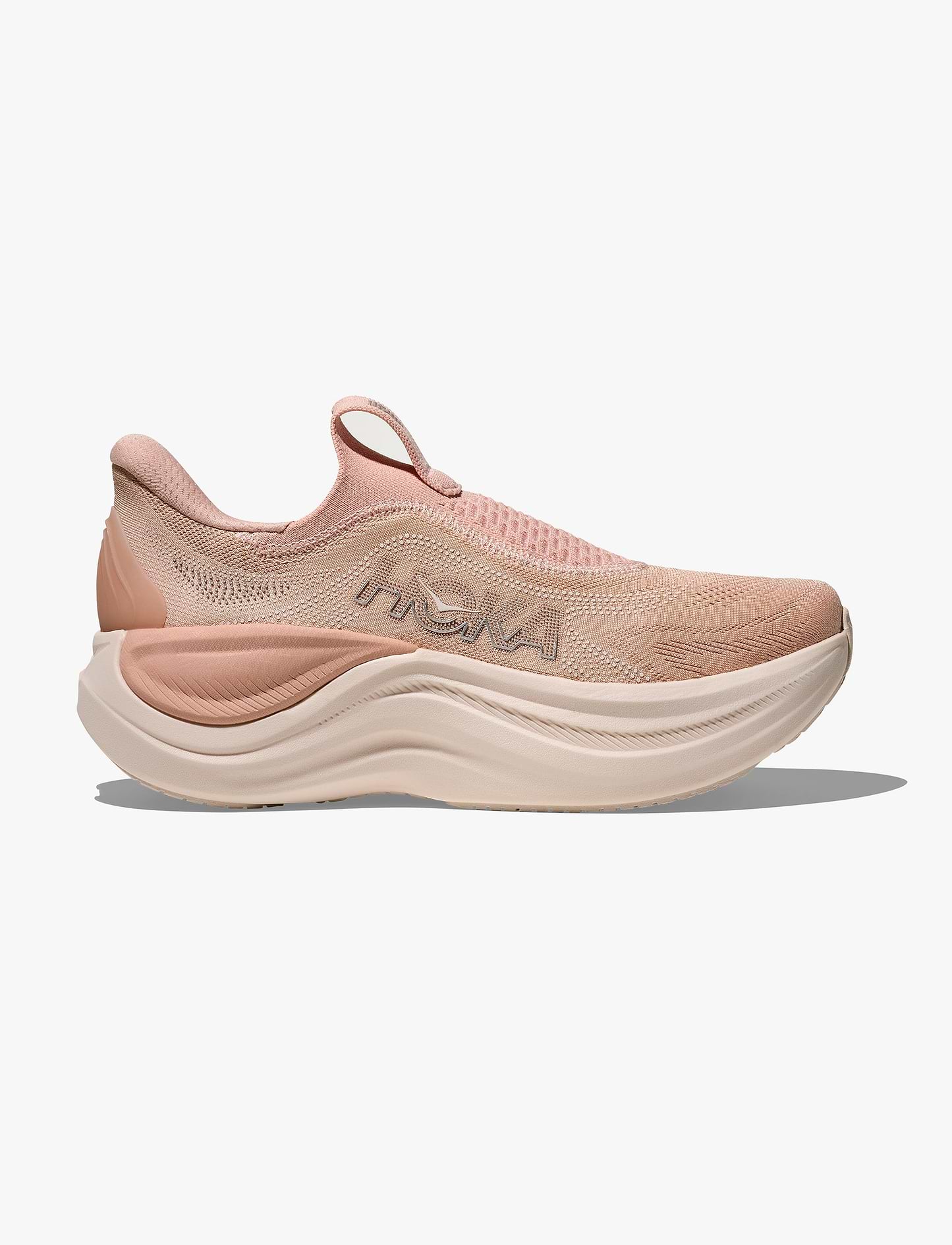 HOKA Skyward Laceless - נעלי התאוששות הוקה סקייווארד לייסלס לנשים בצבע ורוד לאטה/קרם ורדים
