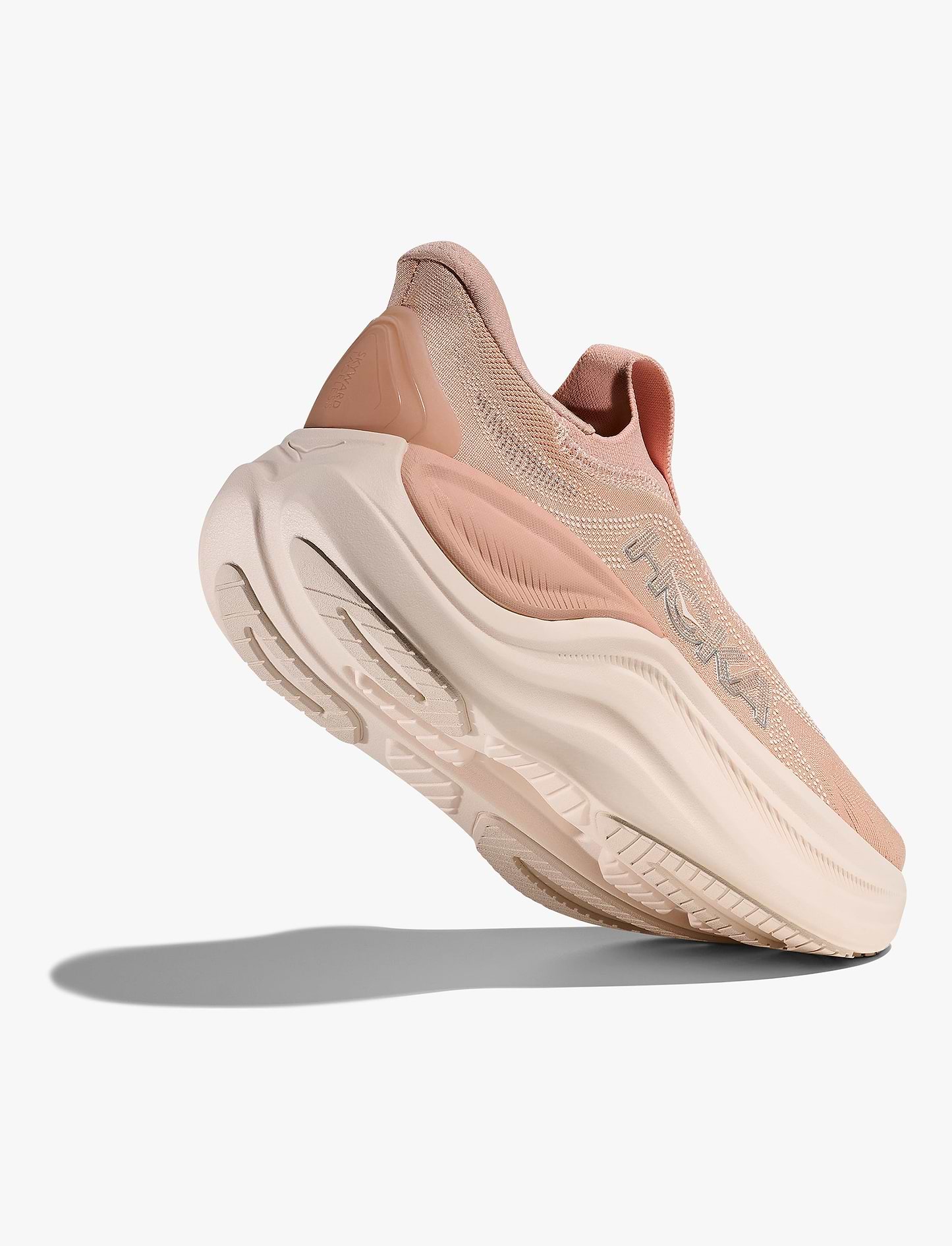 HOKA Skyward Laceless - נעלי התאוששות הוקה סקייווארד לייסלס לנשים בצבע ורוד לאטה/קרם ורדים