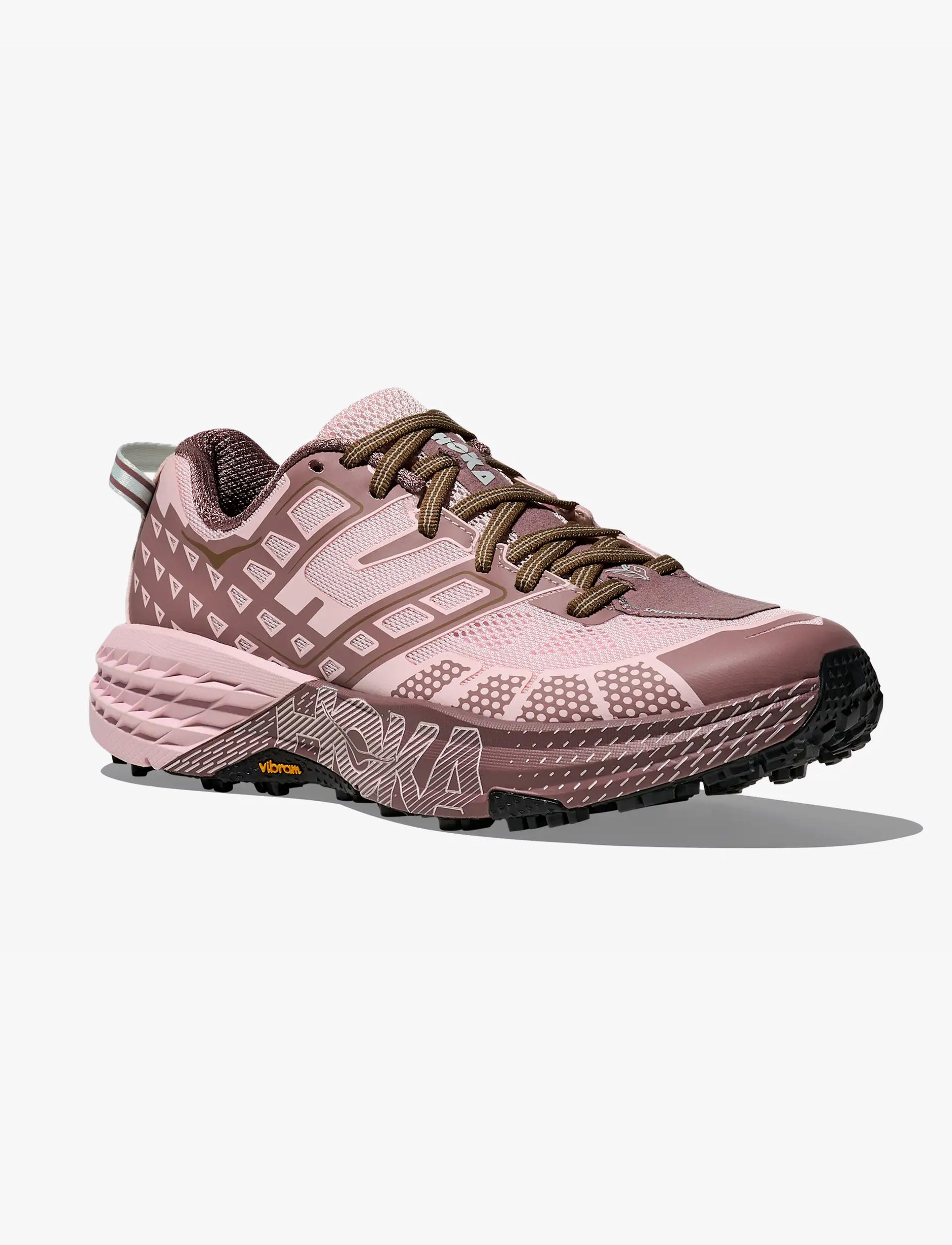 HOKA SPEEDGOAT 2 - נעלי לייף סטייל ספידגוט 2 בצבע ורוד ציפורן/סגלגל