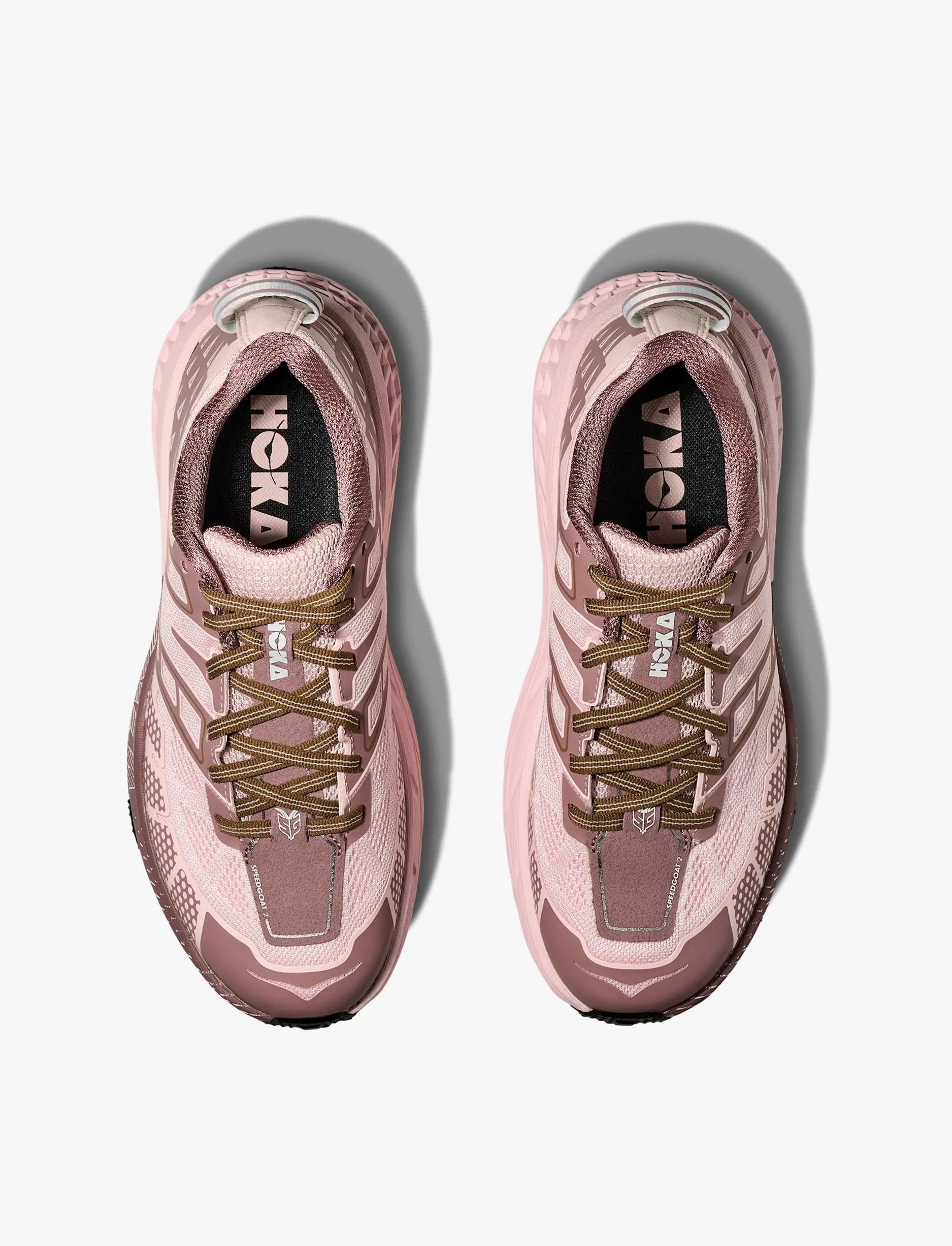 HOKA SPEEDGOAT 2 - נעלי לייף סטייל ספידגוט 2 בצבע ורוד ציפורן/סגלגל