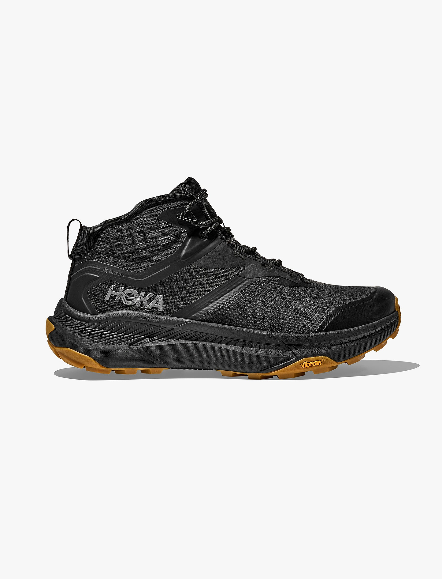 HOKA TRANSPORT HIKE GTX - נעלי טיולים גברים הוקה טרנספורט בצבע שחור/שחור