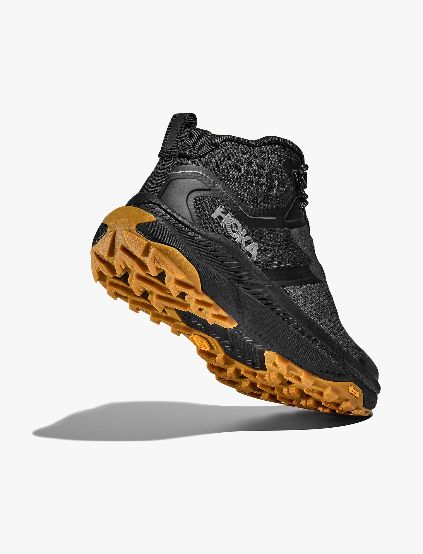 HOKA TRANSPORT HIKE GTX - נעלי טיולים גברים הוקה טרנספורט בצבע שחור/שחור