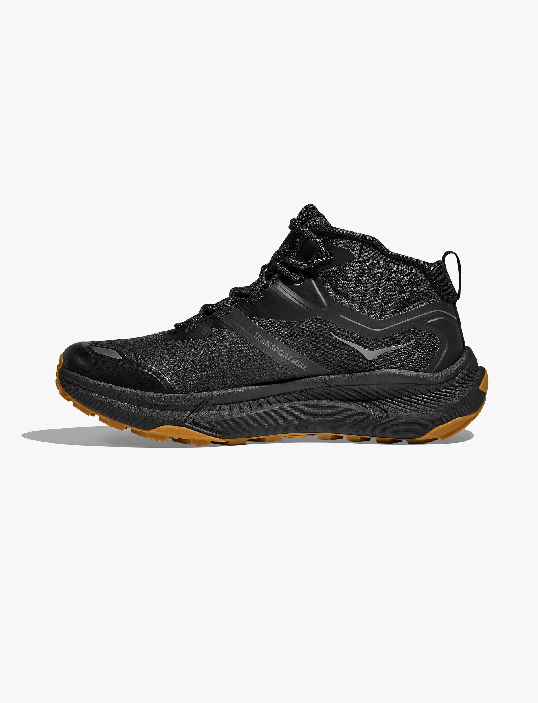 HOKA TRANSPORT HIKE GTX - נעלי טיולים גברים הוקה טרנספורט בצבע שחור/שחור