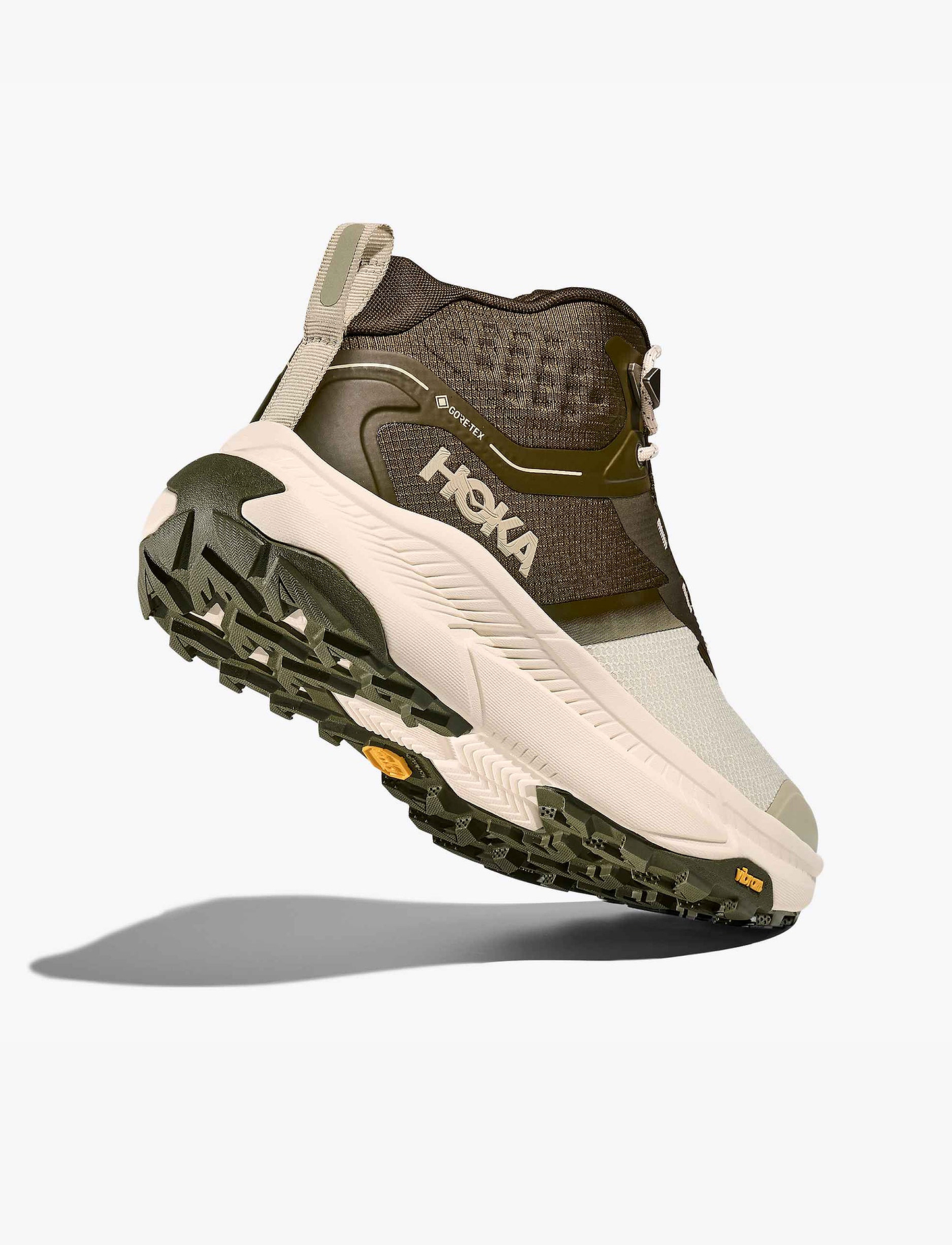 HOKA TRANSPORT HIKE GTX - נעלי טיולים גברים הוקה טרנספורט בצבע ירוק אשוח/משרום