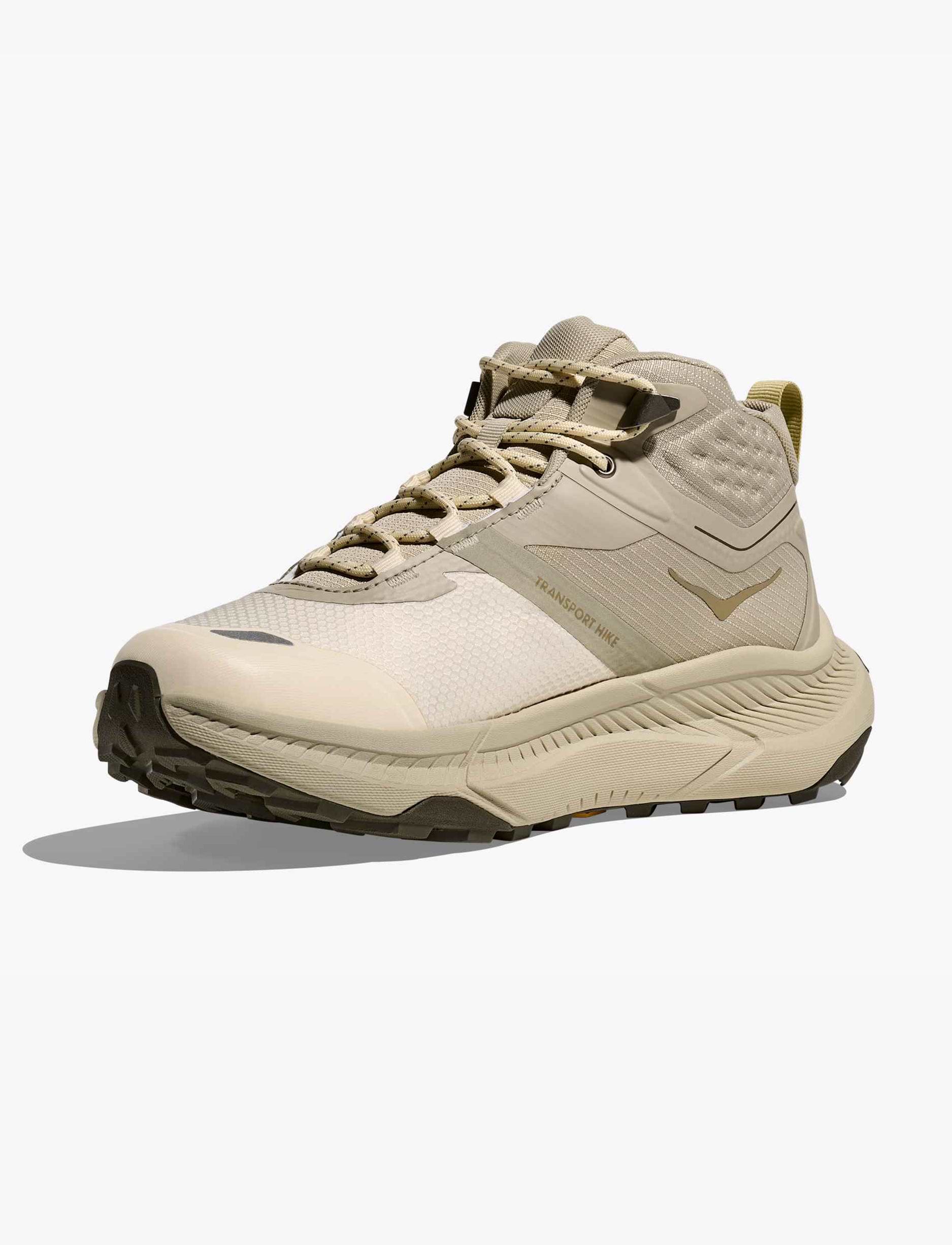 HOKA TRANSPORT HIKE GTX - נעלי טיולים נשים הוקה טרנספורט בצבע משרום/צהוב וינטג'