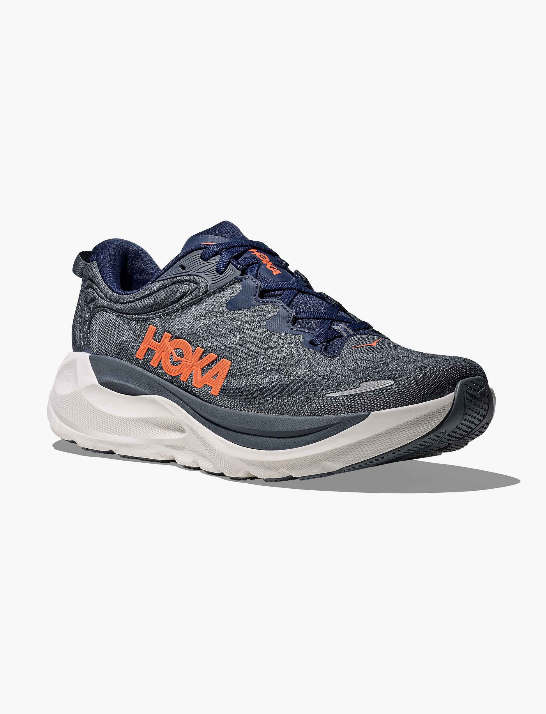 HOKA Gaviota Wide 6 - נעלי ספורט גברים הוקה גביוטה 6 רחבות בצבע כחול חצות/נייבי בהיר
