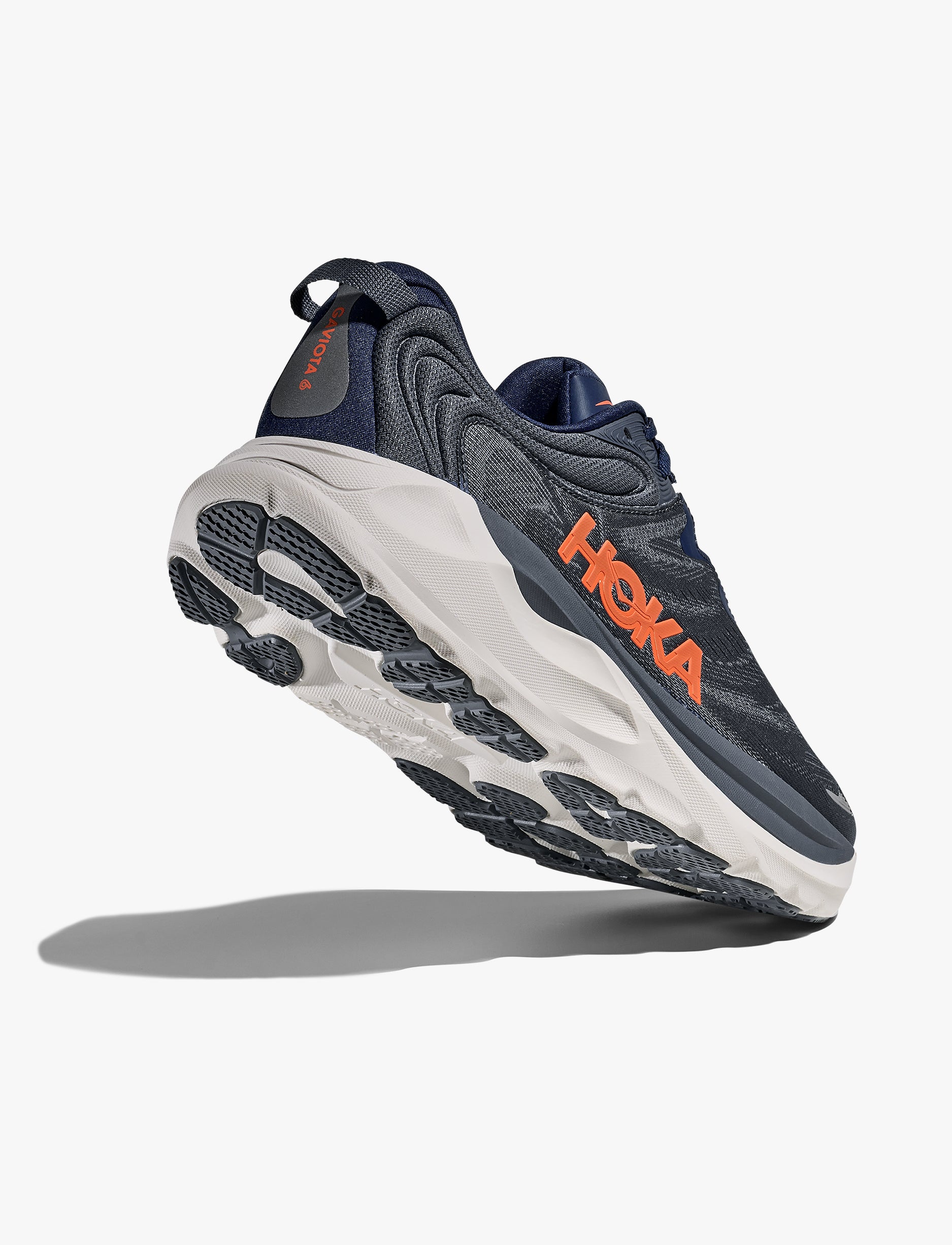 HOKA Gaviota Wide 6 - נעלי ספורט גברים הוקה גביוטה 6 רחבות בצבע כחול חצות/נייבי בהיר