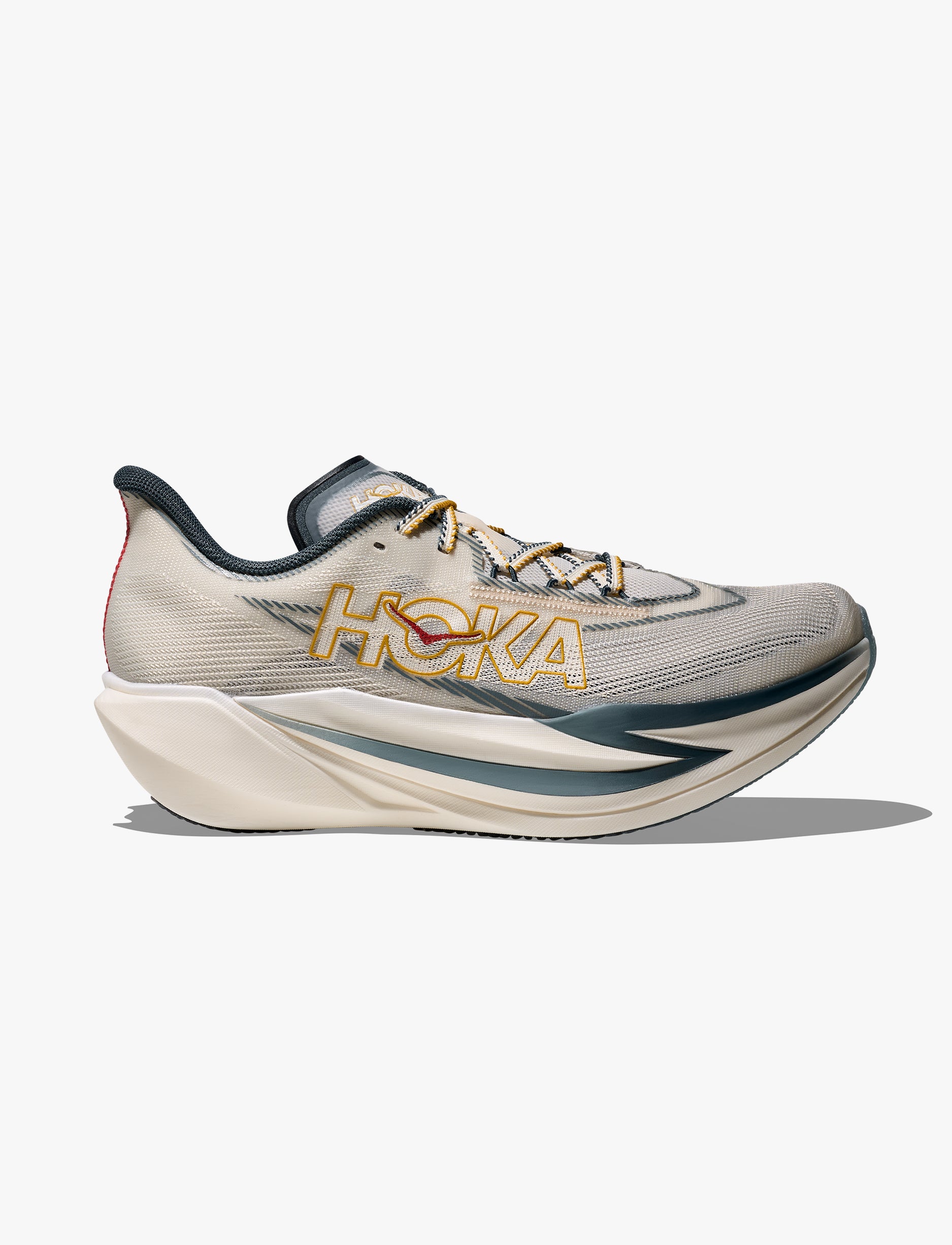 HOKA CIELO X1 3.0- נעלי ספורט הוקה סיאלו בצבע אלבסטר/צהוב זהוב