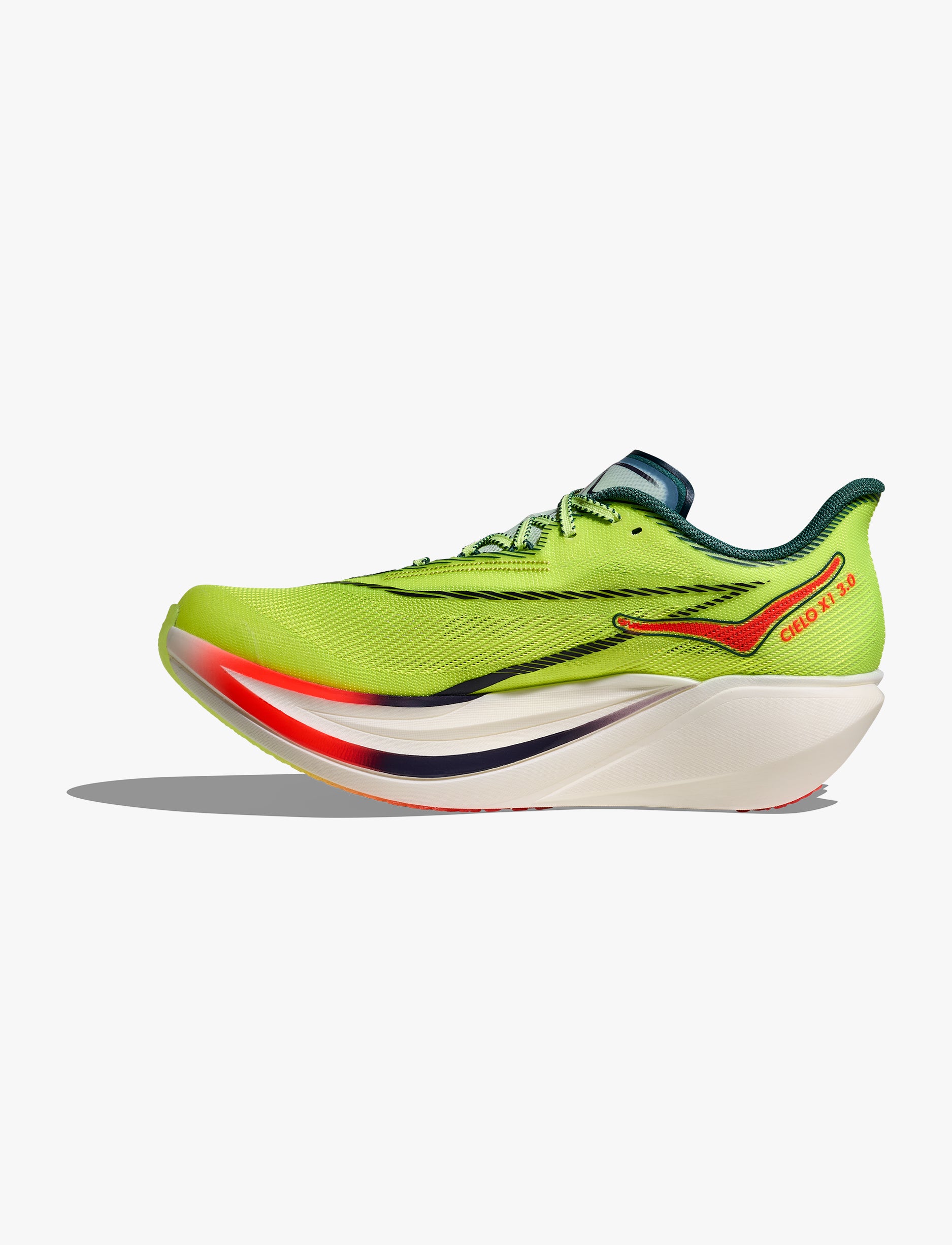 HOKA CIELO X1 3.0- נעלי ספורט הוקה סיאלו בצבע נאון אוזו/ירוק טימין