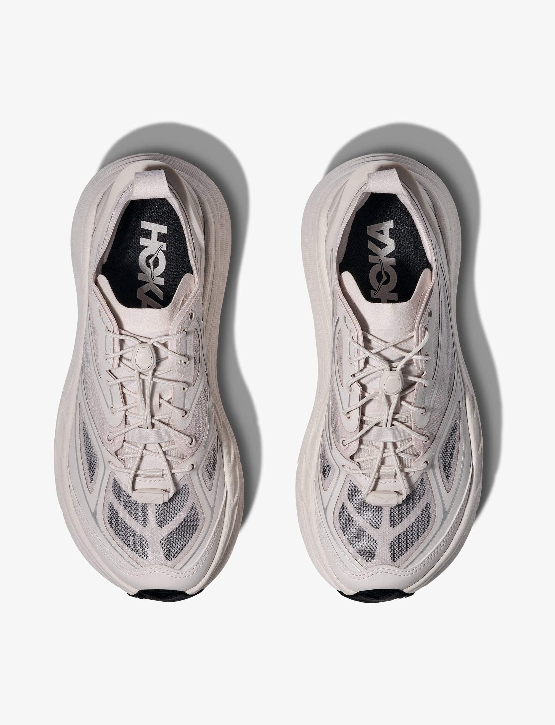 HOKA STINSON ONE7 - נעלי הוקה סטינסון בצבע גרוט/כסף