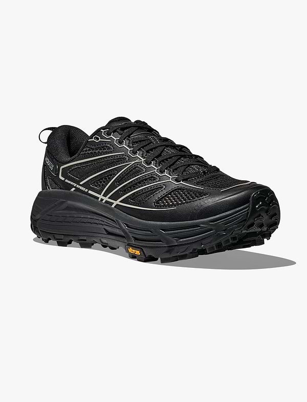 HOKA MAFATE SPEED 2 TS - נעלי הוקה מאפט ספיד 2 בצבע שחור/קרבון שחור