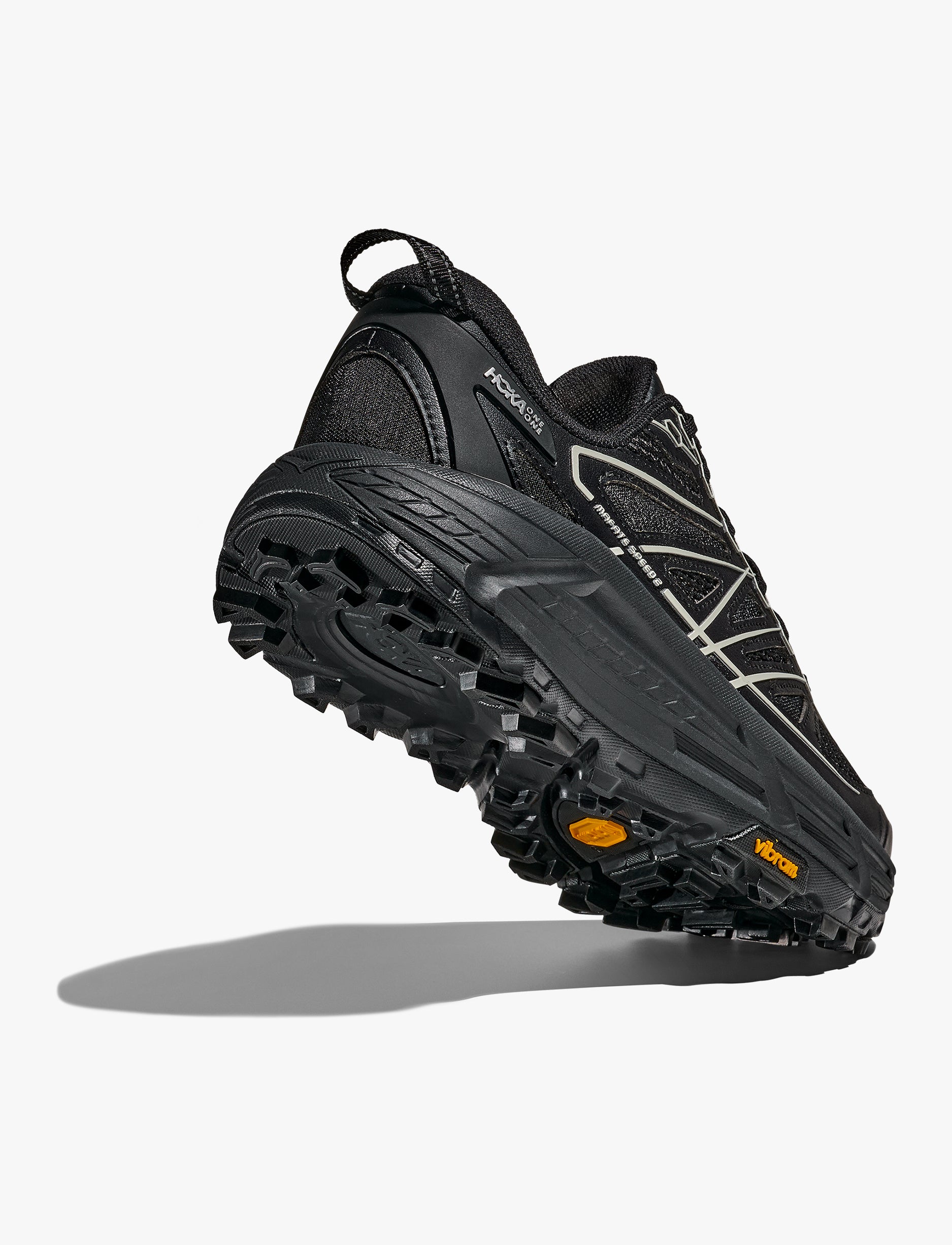 HOKA MAFATE SPEED 2 TS - נעלי הוקה מאפט ספיד 2 בצבע שחור/קרבון שחור