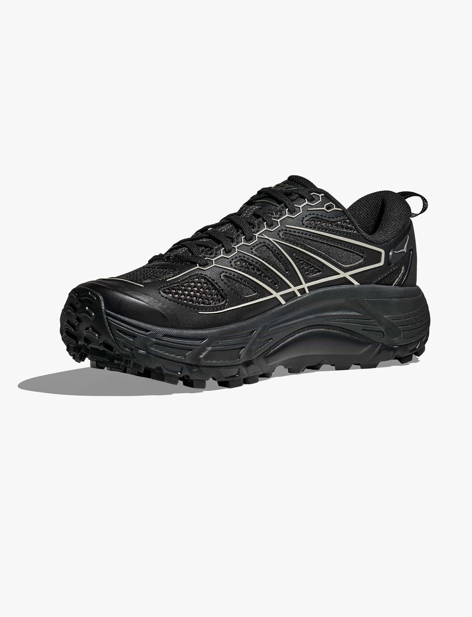 HOKA MAFATE SPEED 2 TS - נעלי הוקה מאפט ספיד 2 בצבע שחור/קרבון שחור