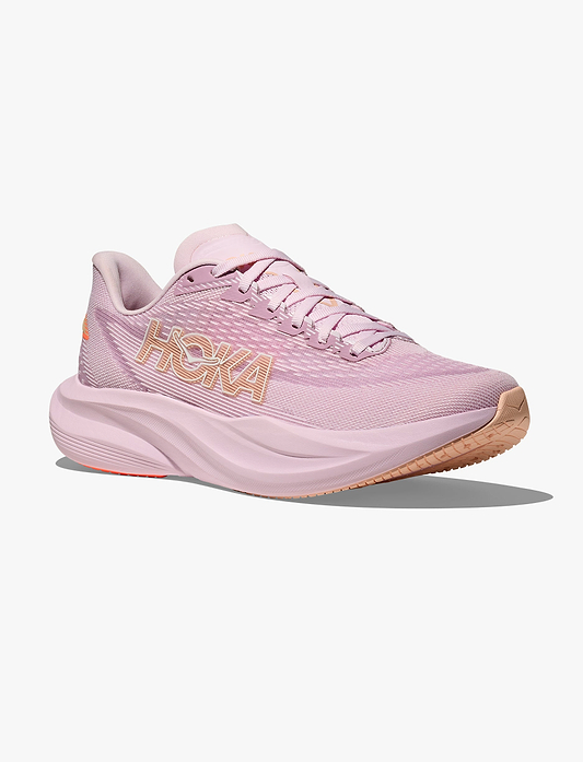 HOKA MACH 7 - נעלי ספורט לנשים הוקה מאך 7 בצבע קרם לילך/כתום מדרינה