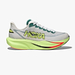 HOKA MACH 7 WIDE - נעלי ספורט לגברים הוקה מאך 7 רחבות בצבע פרוסט/נאון אוזו
