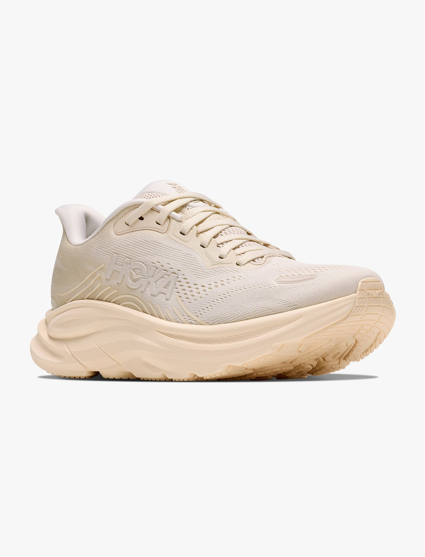 HOKA CLIFTON 11 - נעלי ספורט נשים הוקה קליפטון 11 בצבע חימר בהיר/שיבולת שועל