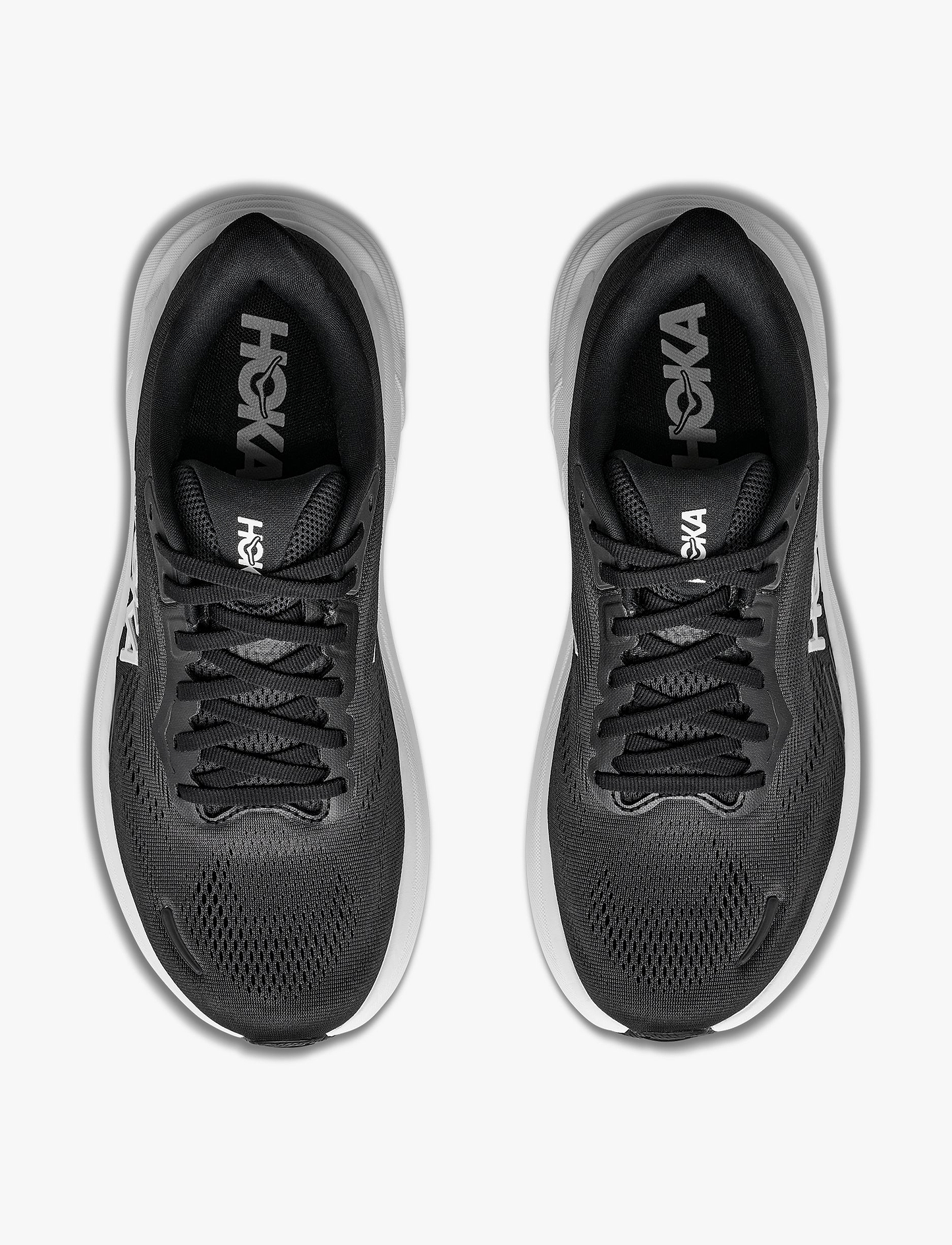 HOKA CLIFTON 11 - נעלי ספורט נשים הוקה קליפטון 11 בצבע שחור/לבן