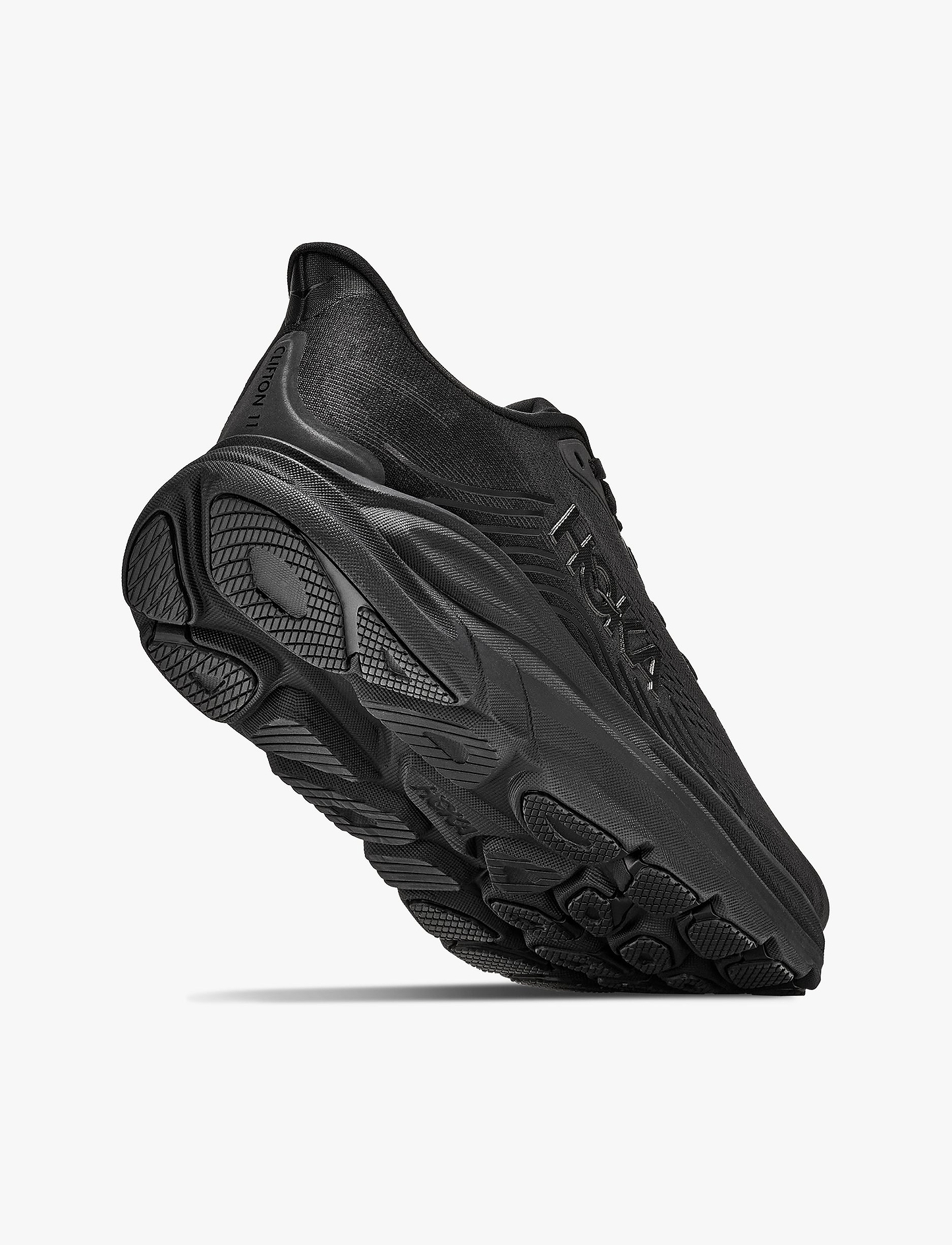 HOKA CLIFTON WIDE 11 - נעלי ספורט גברים הוקה קליפטון 11 רחבות בצבע שחור/שחור