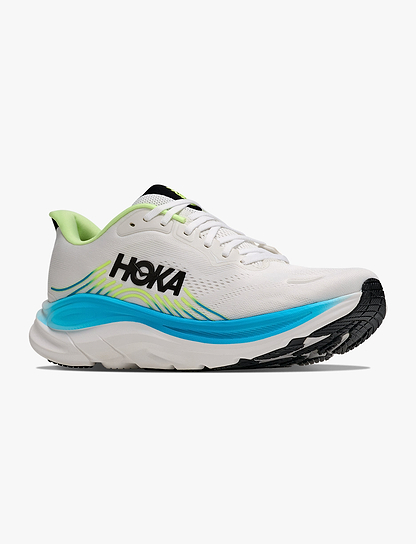 HOKA CLIFTON WIDE 11 - נעלי ספורט גברים הוקה קליפטון 11 רחבות בצבע פרוסט/שחור