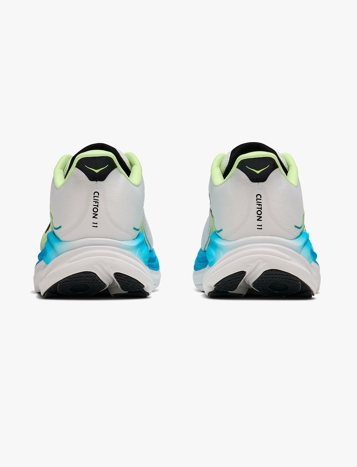 HOKA CLIFTON WIDE 11 - נעלי ספורט גברים הוקה קליפטון 11 רחבות בצבע פרוסט/שחור