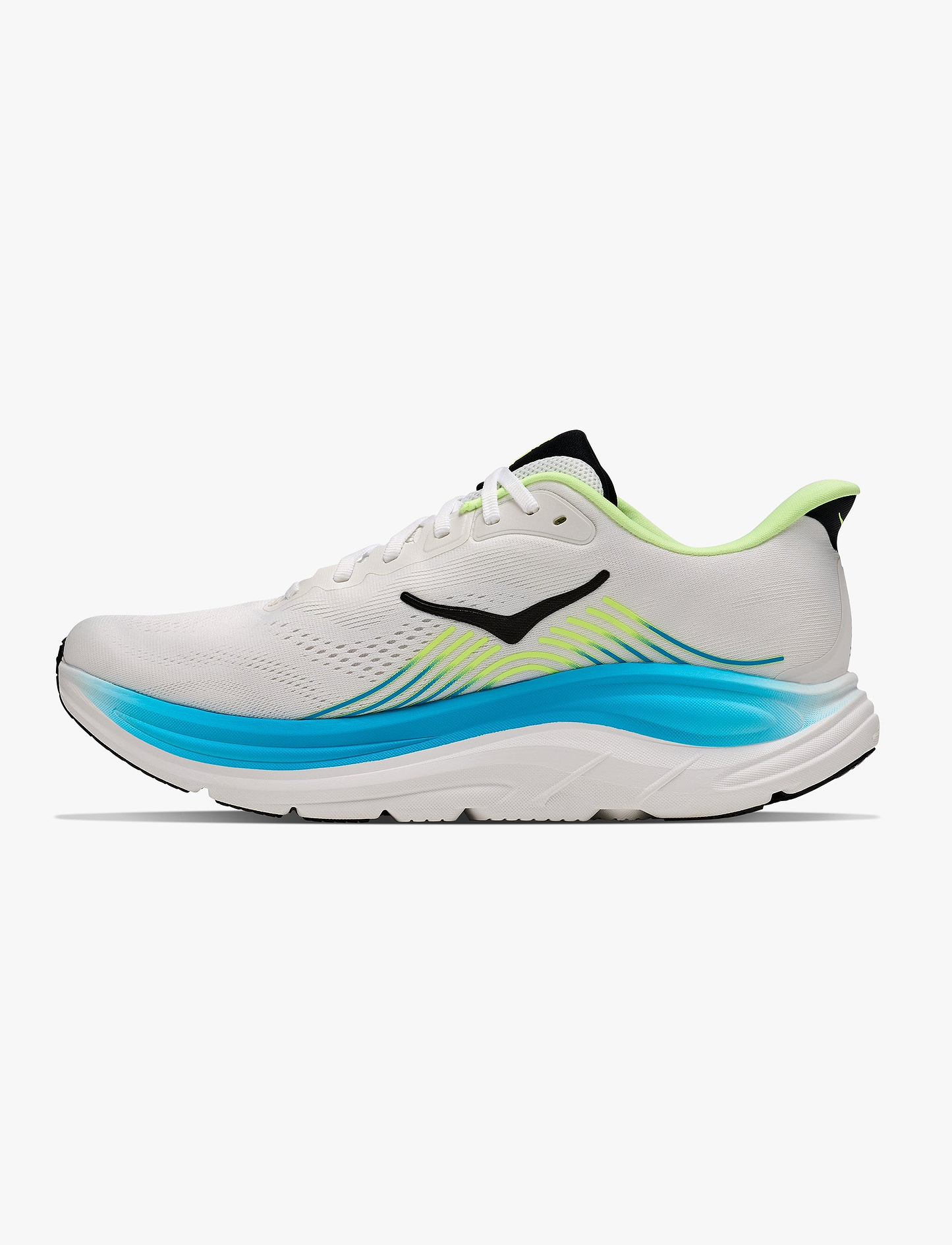 HOKA CLIFTON WIDE 11 - נעלי ספורט גברים הוקה קליפטון 11 רחבות בצבע פרוסט/שחור