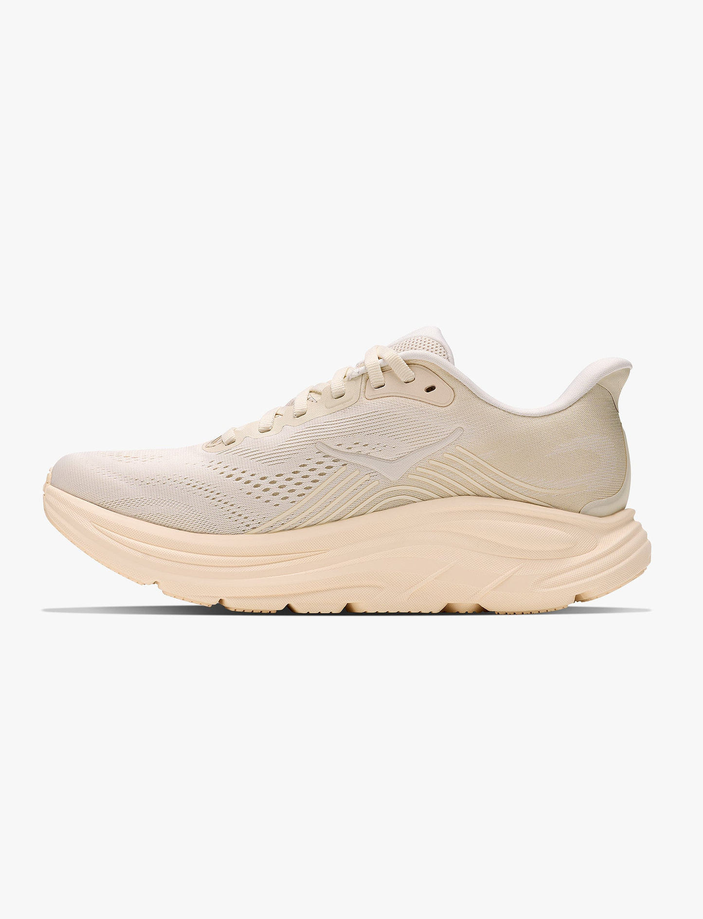 HOKA CLIFTON WIDE 11 - נעלי ספורט נשים הוקה קליפטון 11 רחבות בצבע חימר בהיר/שיבולת שועל
