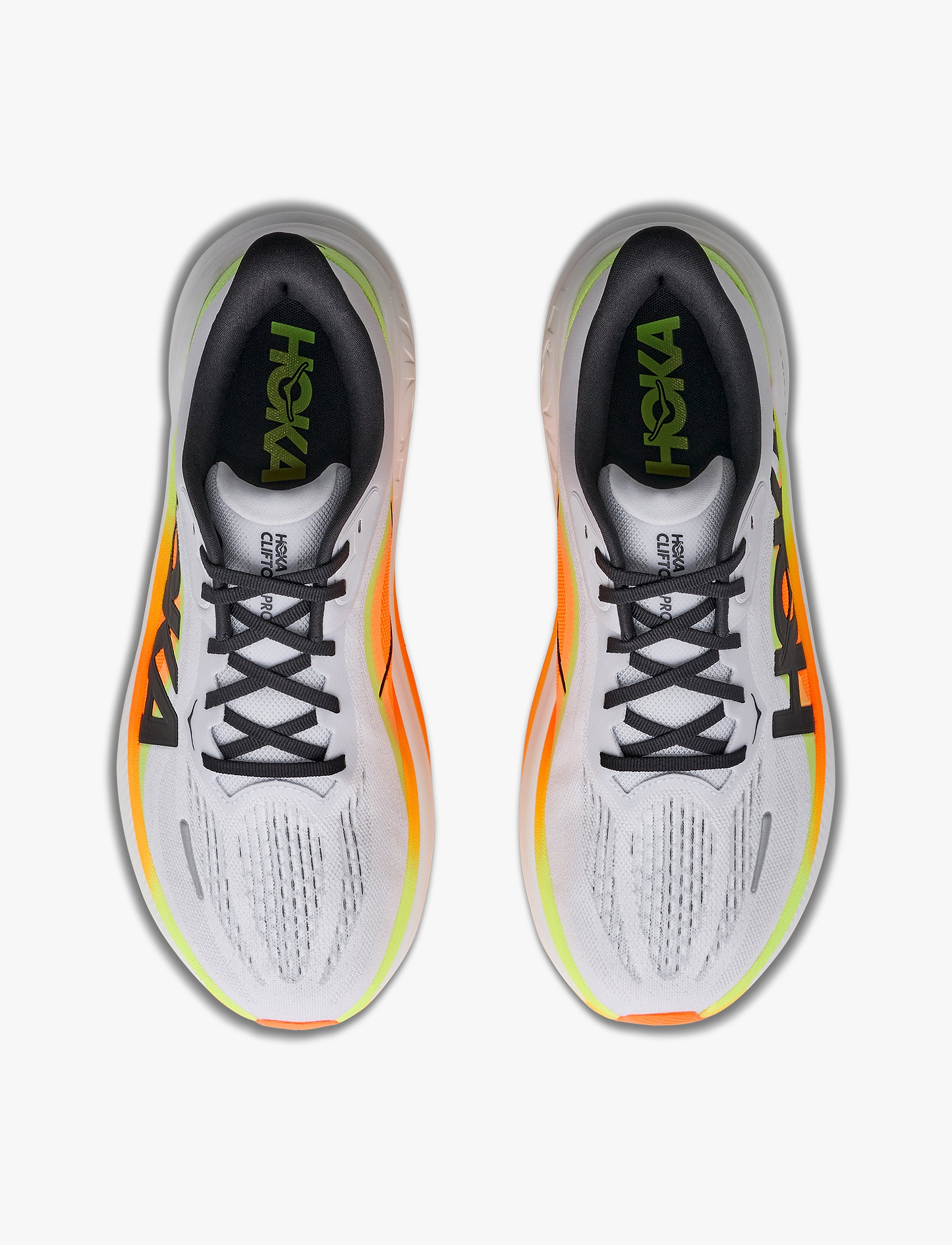 HOKA CLIFTON PRO - נעלי ספורט גברים הוקה קליפטון פרו בצבע אפור קוסמי/שחור