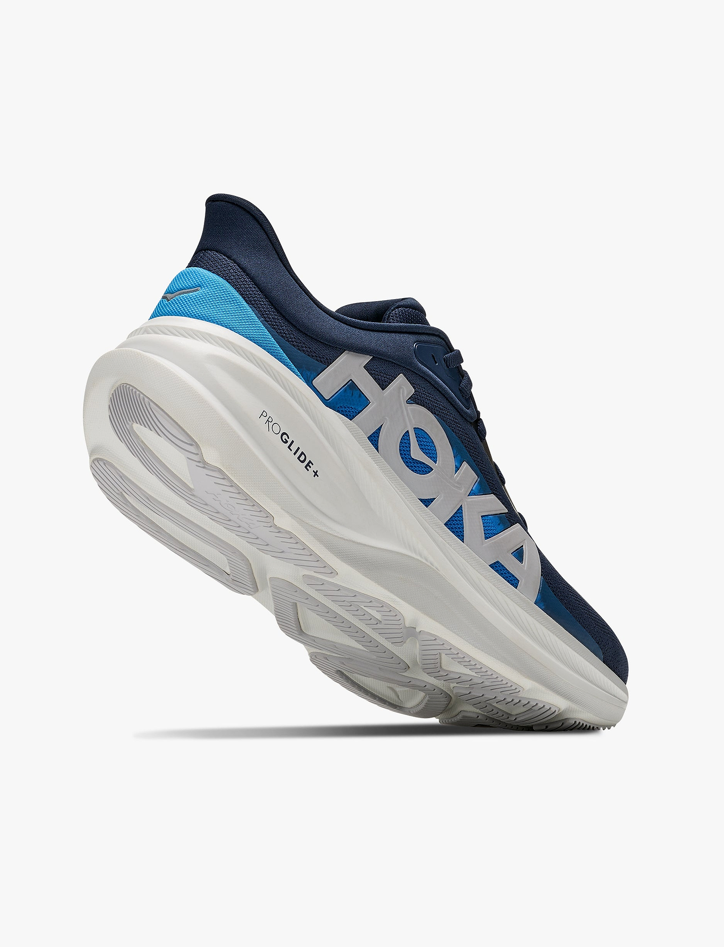 HOKA CLIFTON PRO WIDE - נעלי ספורט גברים הוקה קליפטון פרו רחבות בצבע נייבי ורסיטי/קובלט