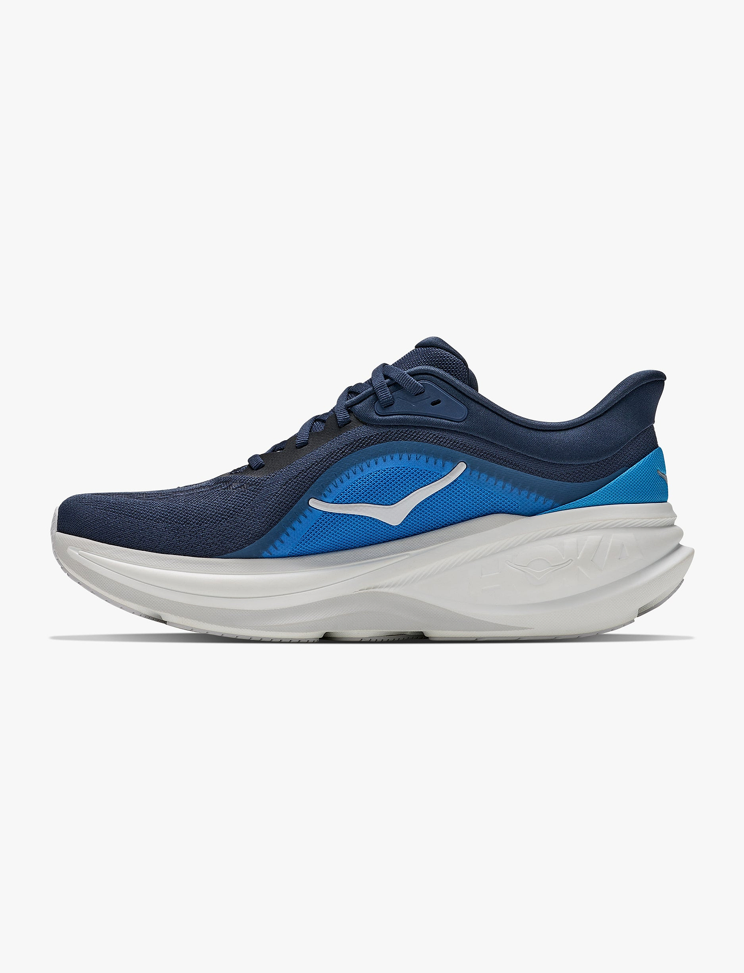 HOKA CLIFTON PRO WIDE - נעלי ספורט גברים הוקה קליפטון פרו רחבות בצבע נייבי ורסיטי/קובלט