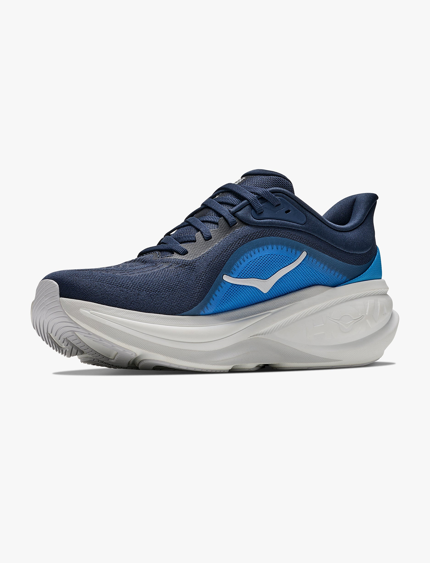 HOKA CLIFTON PRO WIDE - נעלי ספורט גברים הוקה קליפטון פרו רחבות בצבע נייבי ורסיטי/קובלט