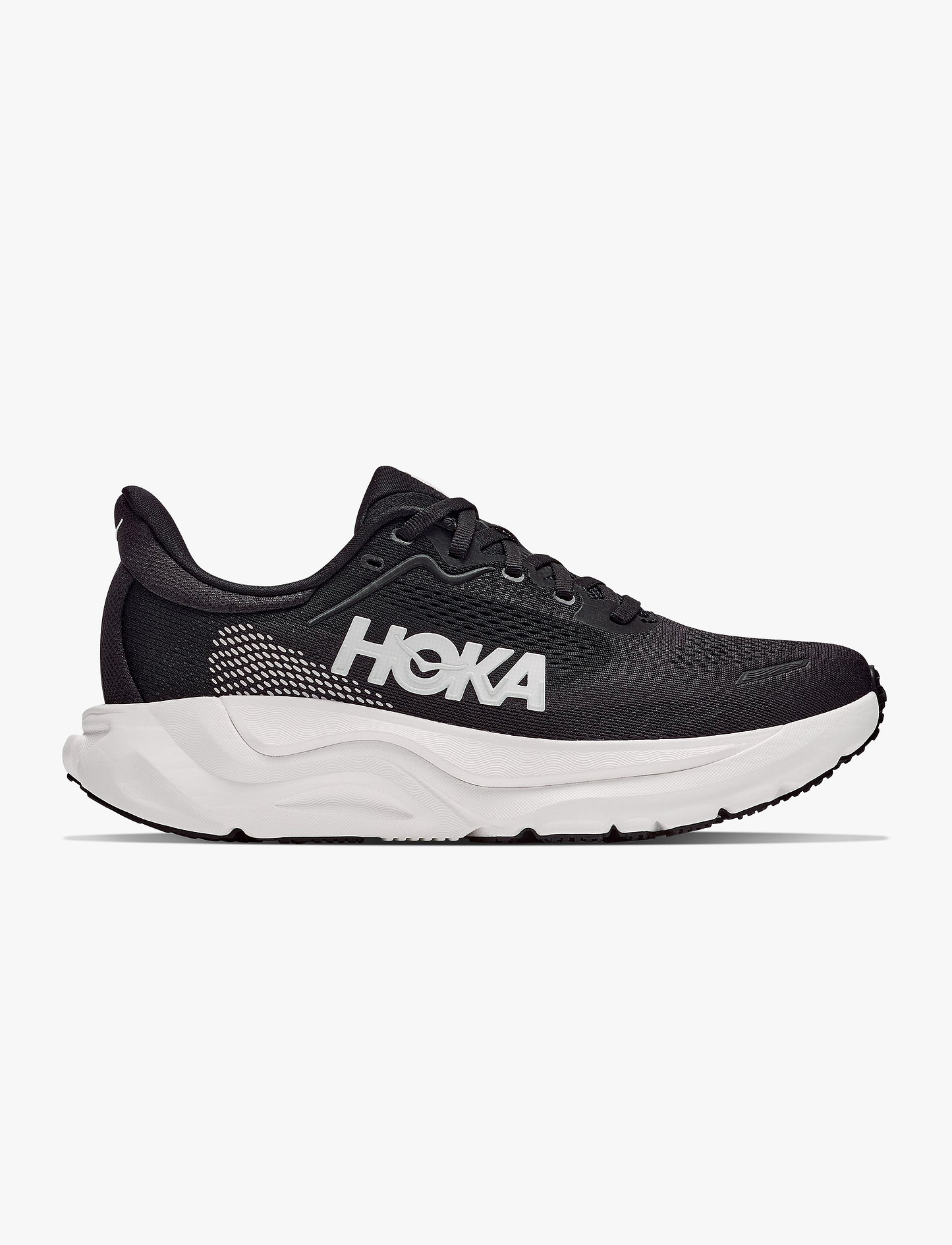 HOKA ARAHI 9 WIDE - נעלי ספורט גברים הוקה אראהי 9 רחבות בצבע שחור/לבן
