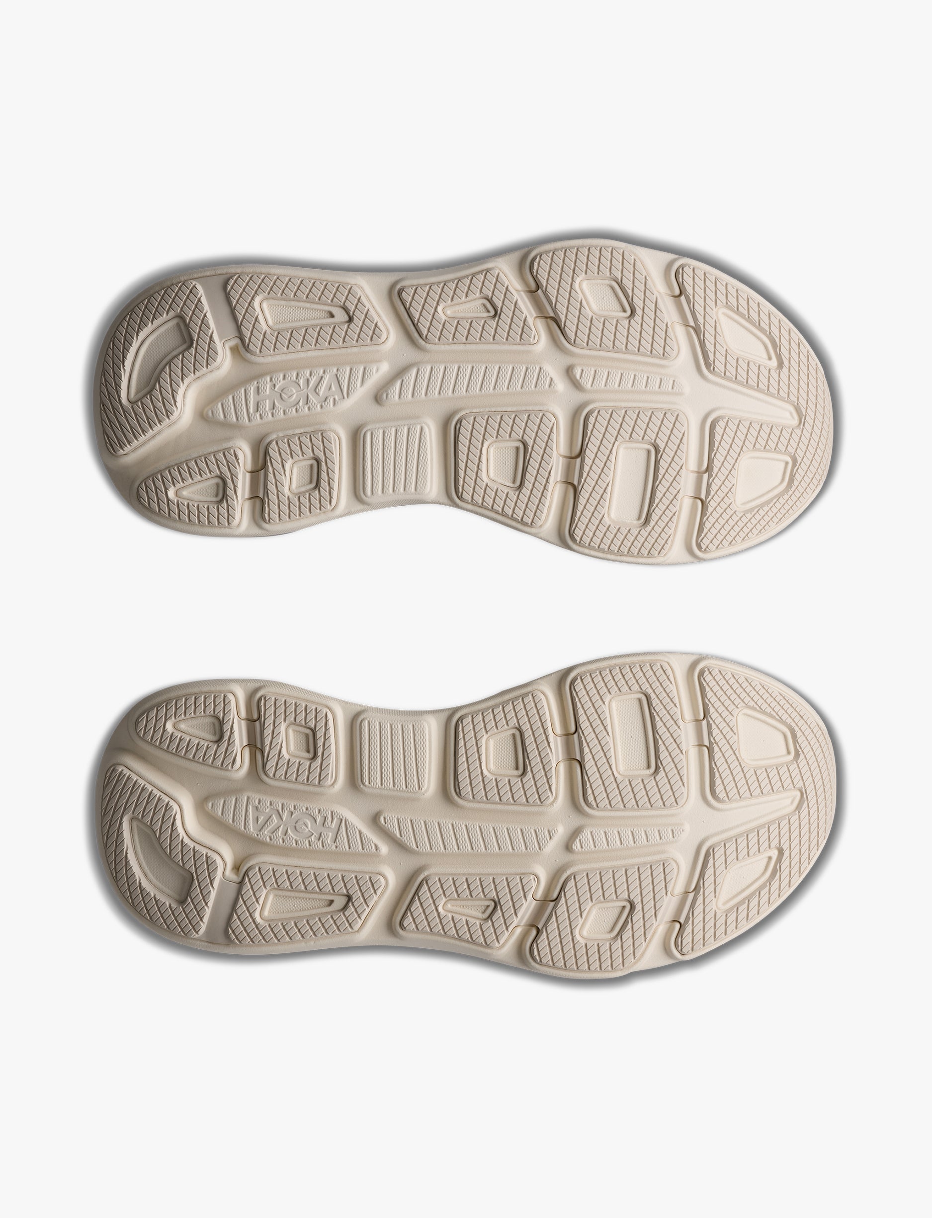 HOKA BONDI 9 GLM WIDE - נעלי ספורט נשים הוקה בונדי GLM 9 רחבות בצבע אלבסטר/כחול מינרלי