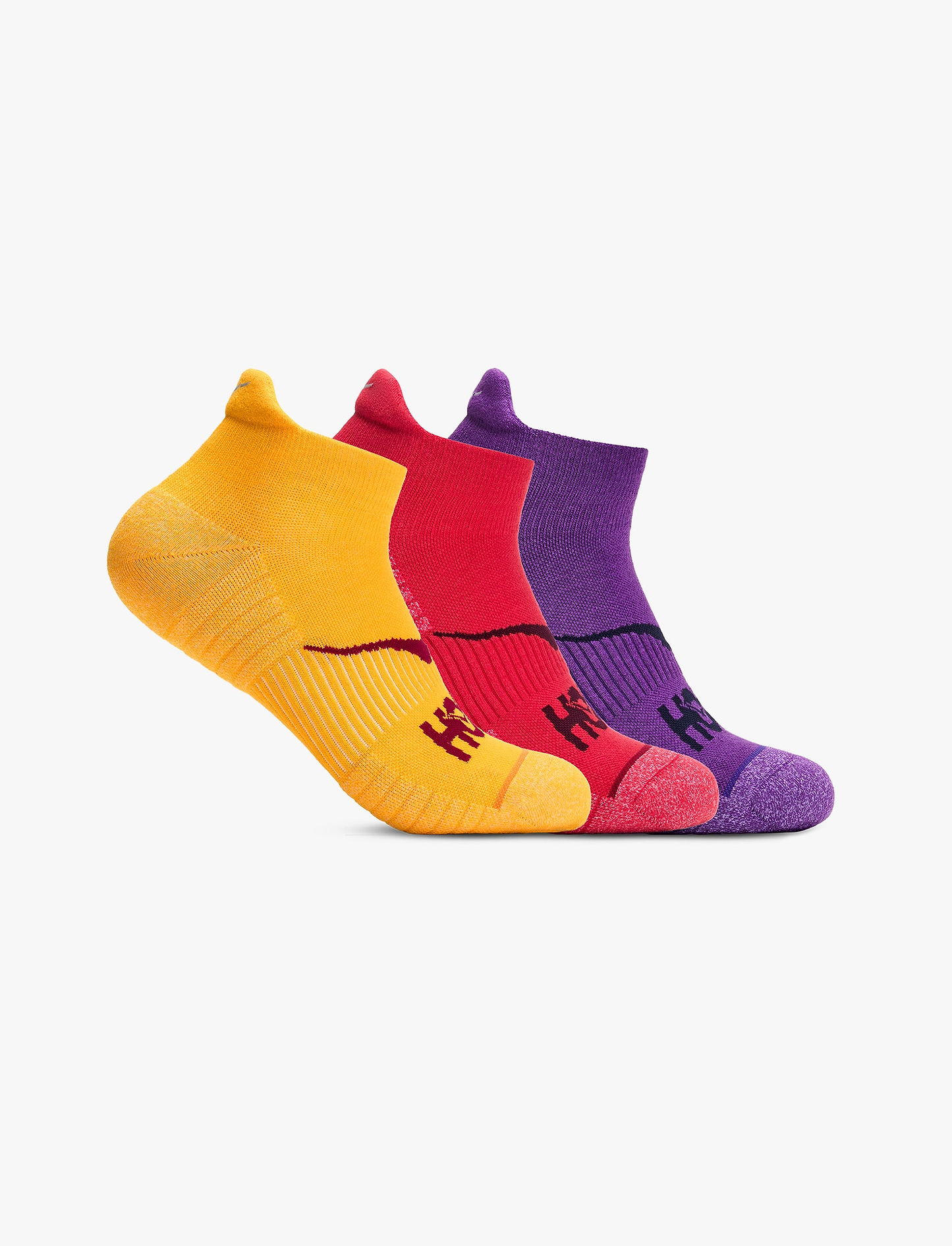 U NO-SHOW RUN SOCK 3-PACK - מארז 3 זוגות גרבי ריצה נו שואו