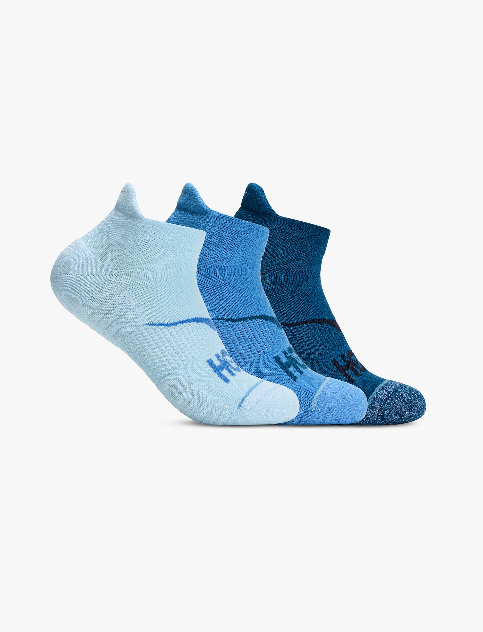 U NO-SHOW RUN SOCK 3-PACK - מארז 3 זוגות גרבי ריצה נו שואו