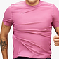 M AIROLITE RUN SHORT SLEEVE - חולצת ריצה לגברים טי אירולייט - שרוול קצר בצבע ורוד