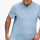 M AIROLITE RUN SHORT SLEEVE - חולצת ריצה לגברים טי אירולייט - שרוול קצר בצבע כחול