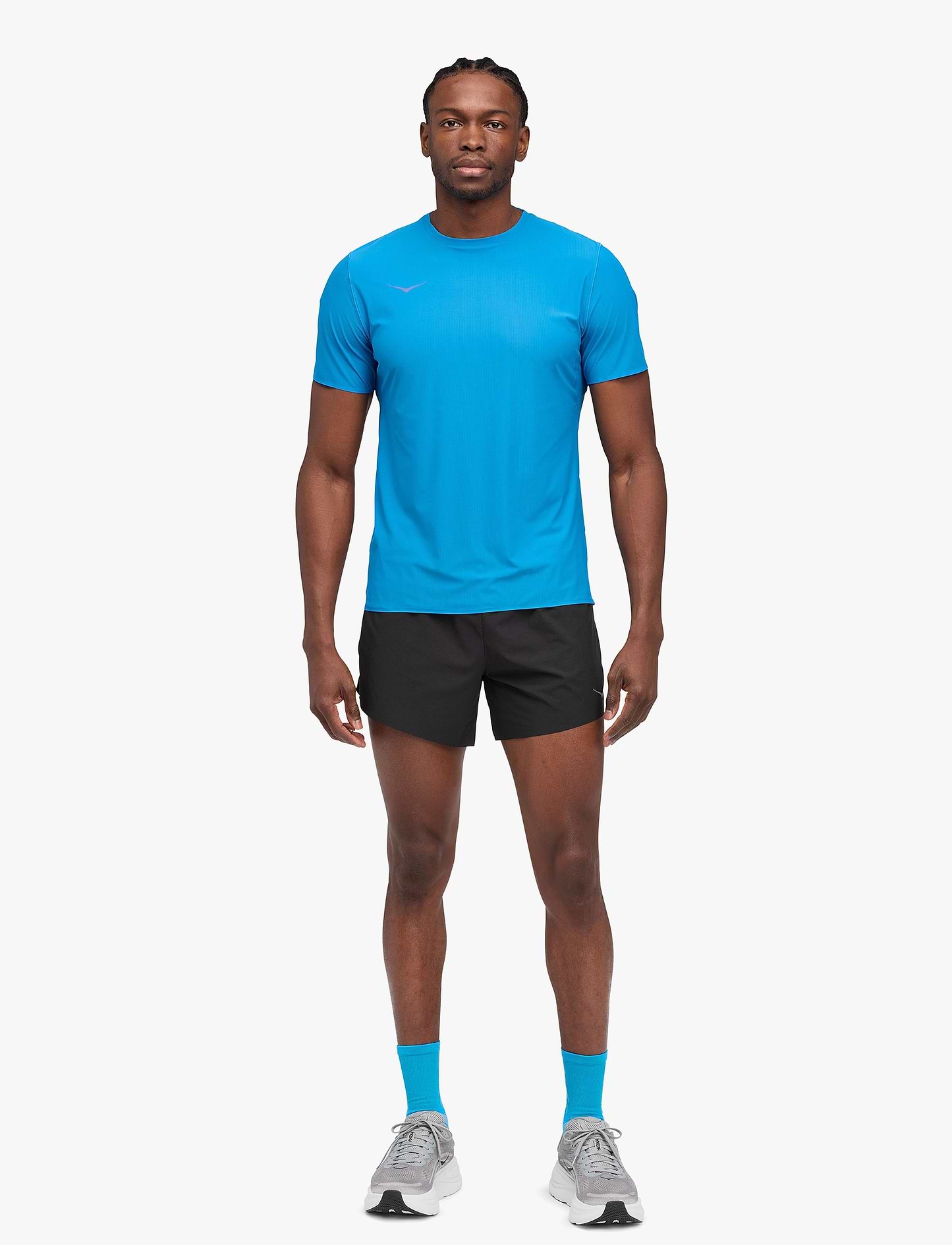 M AIROLITE RUN SHORT SLEEVE - חולצת ריצה לגברים טי אירולייט - שרוול קצר