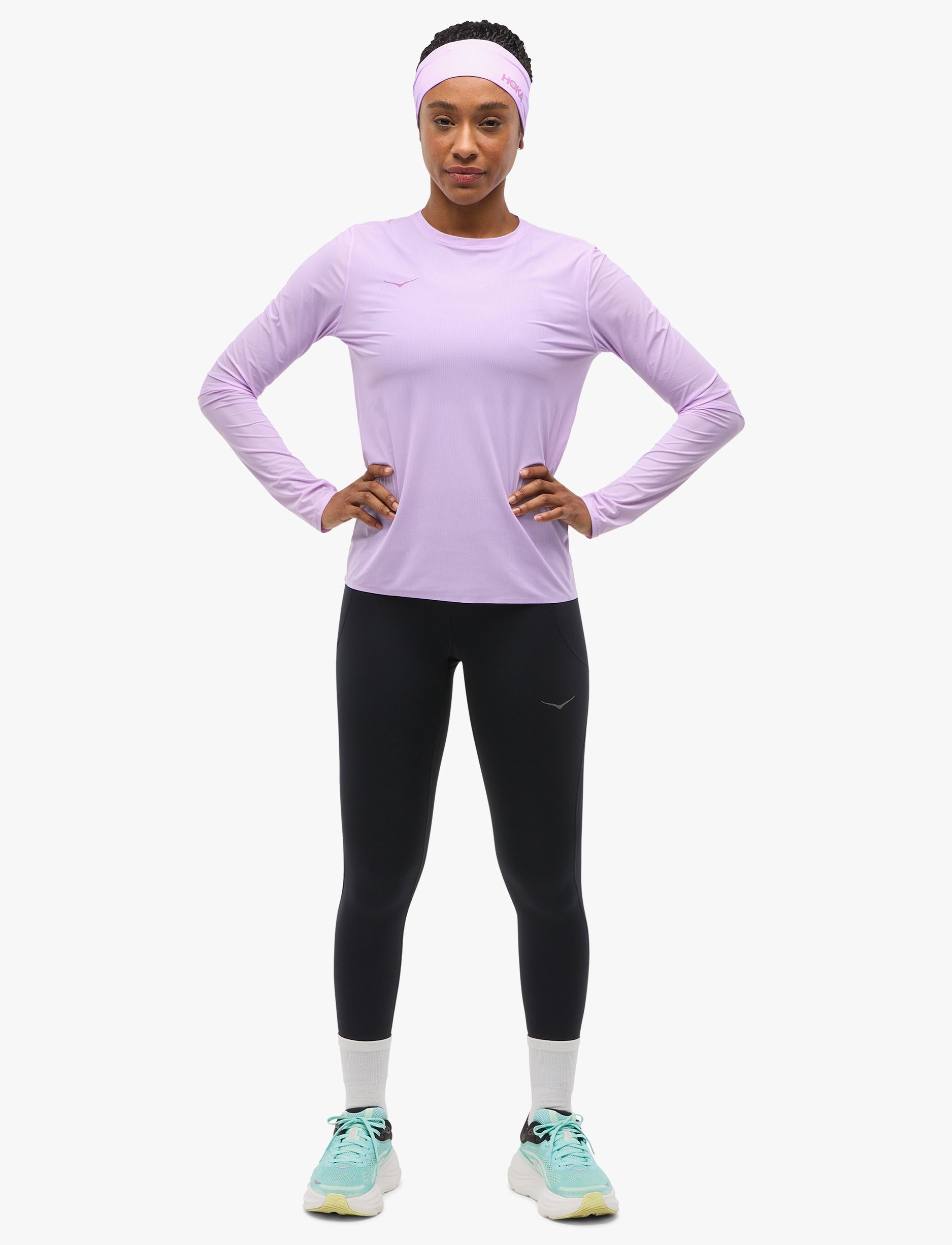 W AIROLITE RUN LONG SLEEVE  - חולצת ריצה טי אירולייט- שרוול ארוך לנשים