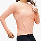חולצת ריצה טי אירולייט- שרוול ארוך לנשים -  W AIROLITE RUN LONG SLEEVE בצבע כתום