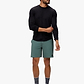 Hoka Essential LS Tee - חולצת טי שרוול ארוך אסנשיאל לגברים בצבע שחור