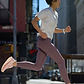 NOVAFLY RUN TIGHT 25" - טייצ נשים ארוך נובה פליי  25 אינצ' או 63.5 ס"מ בצבע קוורץ מעושן