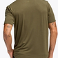 Hoka Essential Tee - חולצת טי שרוול קצר אסנשיאל לגברים בצבע לבן שמנת