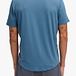 Hoka Essential Tee - חולצת טי שרוול קצר אסנשיאל לגברים בצבע לבן שמנת